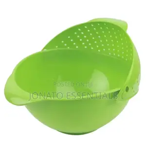 2in1 Vegetable Basin Wash Rice Sieve Fruit Bowl Fruit Basket