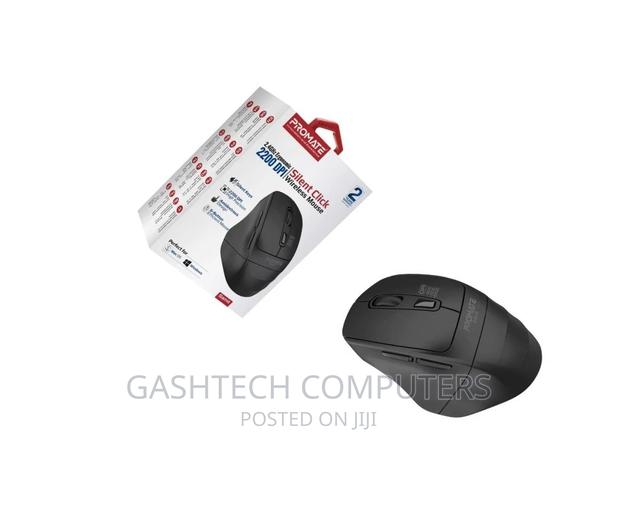 Promate 2200 DPI Ergonomic Wireless Optical Mouse