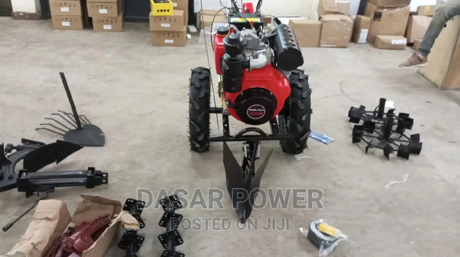 16hp Diesel Power Tiller.