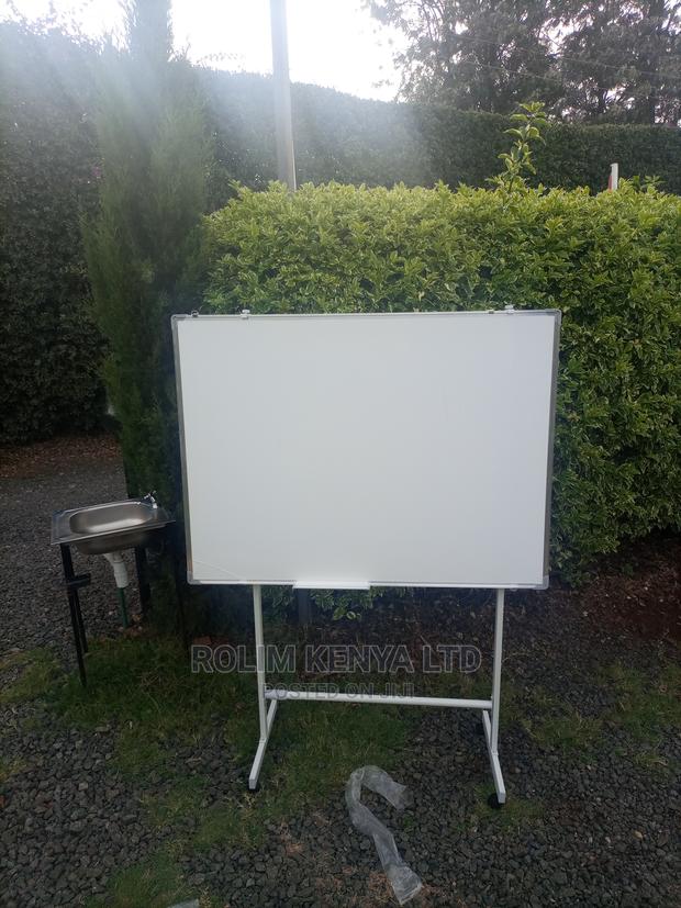 White Board For Churches 0.9m X 1.2m - Portable - main view
