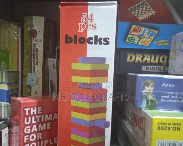 Big Jenga Jenga Building Blocks - main view