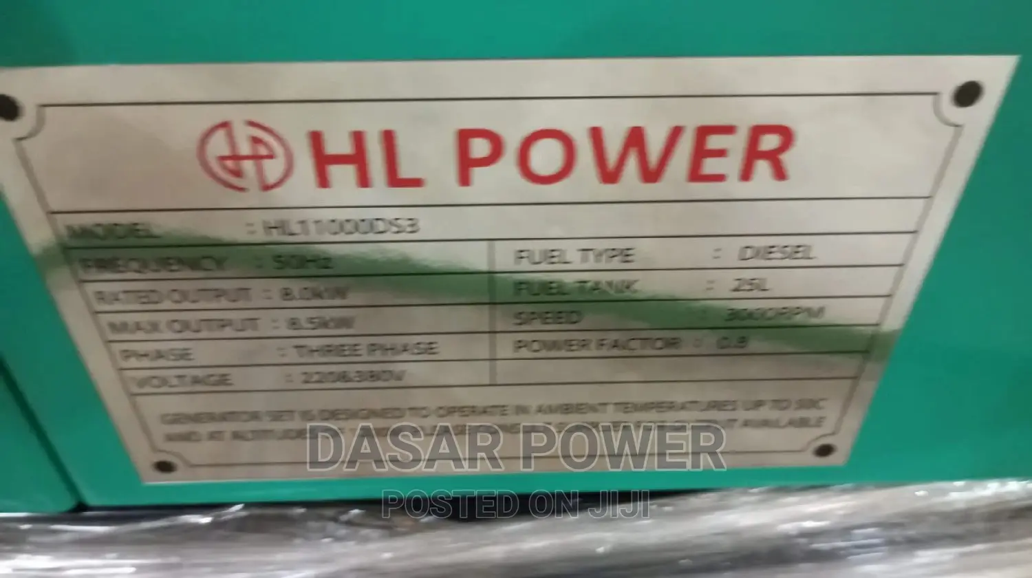 11kva Power Generator Three Phase.
