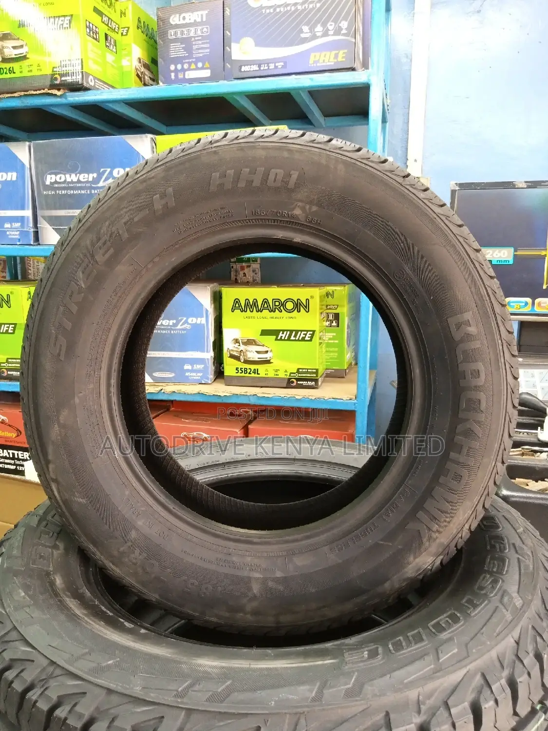 185/70r14 Blackhawk Tyre