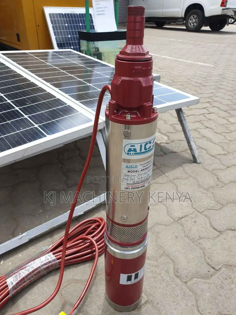 Submersible Solar Powered Pump