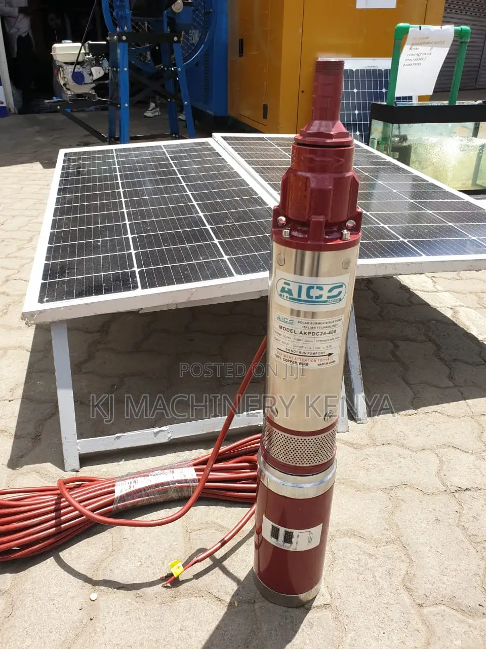 Submersible Solar Powered Pump