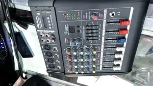 Powered Music Mixer 4 Channel With Bluetooth