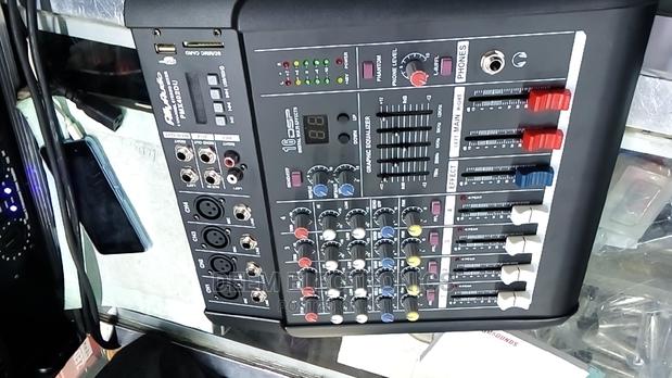Powered Music Mixer 4 Channel With Bluetooth