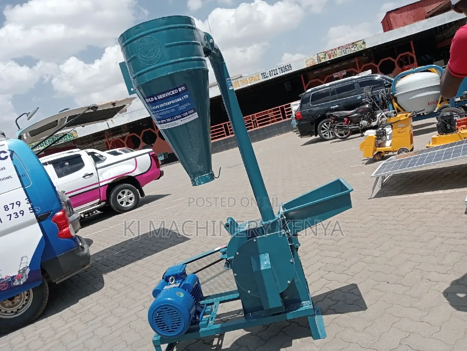 7.5hp Posho Mill – High Output | 4 Bags/Hour | Heavy Duty