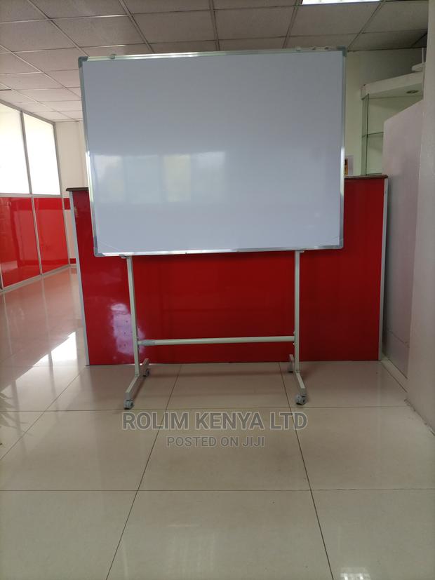 White Board With Wheeled Stand 0.9m X 1.2m - main view