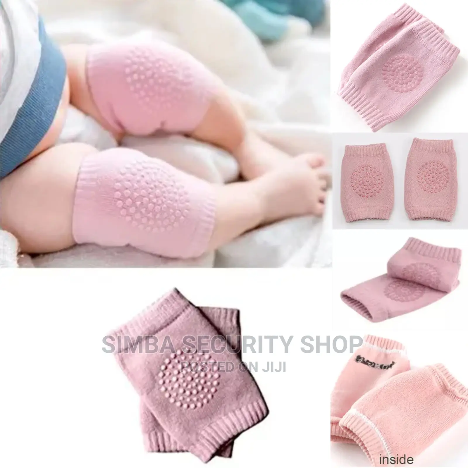 Baby Crawling Knee Pads Antislip Unisex Infant Toddlers Pair