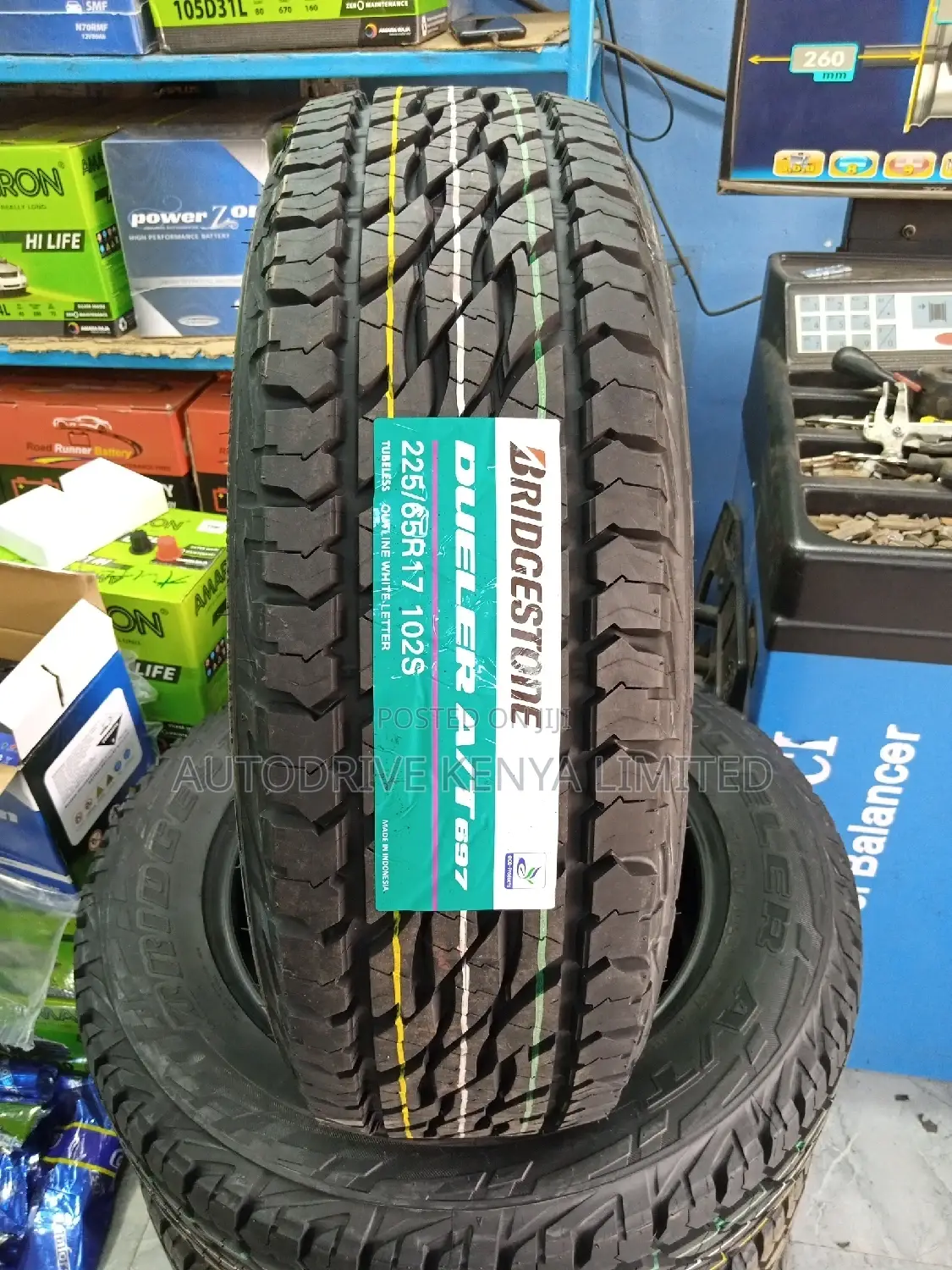 225/65r17 Bridgestone All-Terrain
