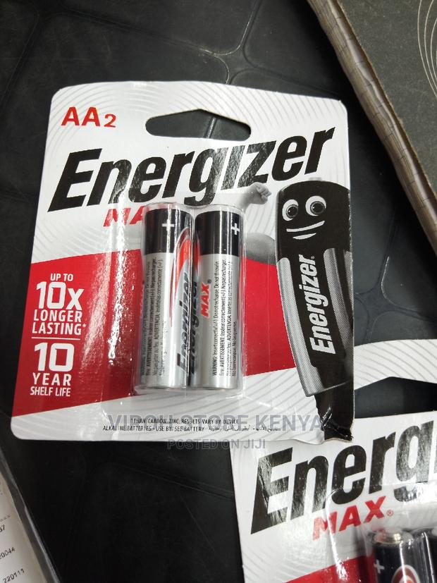 AA2 Pair of Energizer Max Batteries - main view