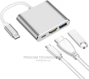 Type C to Hdmi, USB 3.0 and Type C, 3 IN 1 Type C to HDMI
