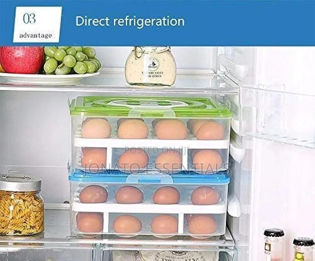 32 Grid Egg Storage Container Box, Tray - thumbnail 3