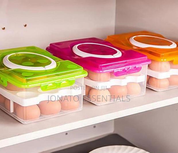 32 Grid Egg Storage Container Box, Tray - thumbnail 2