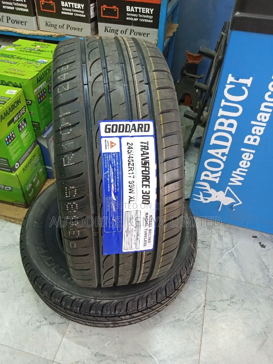 245/45r17 Goddard Tyre