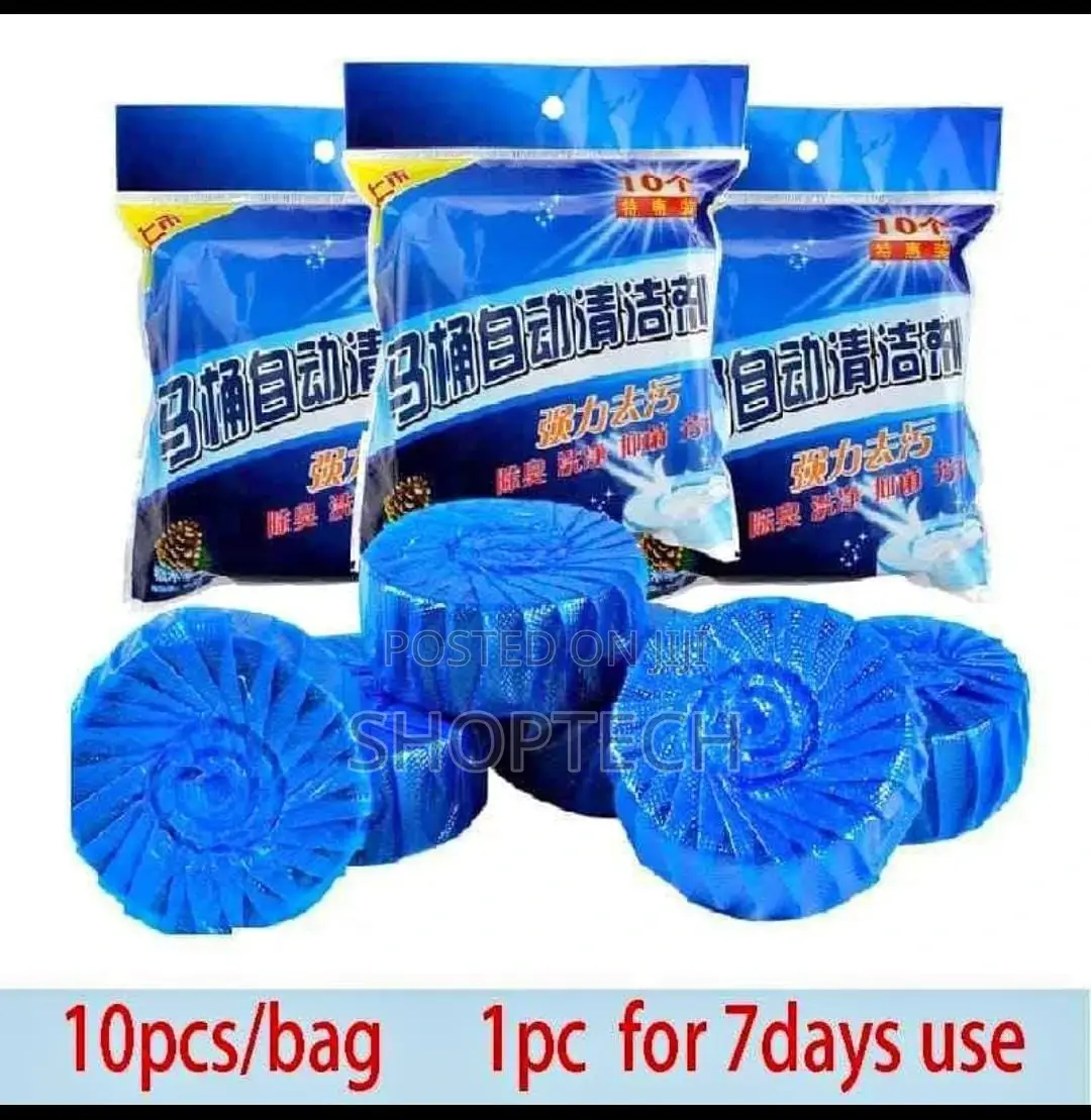 10pcs Bubble Toilet Cleaning