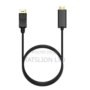 1.8M Display Port DP Male to HDMI Cable