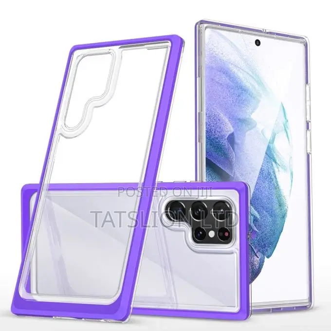 Samsung Galaxy S23 S22 S21 Ultra 5G Clear Cases Covers