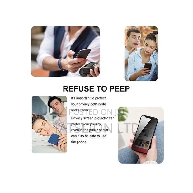 iPhone 14,13,12,11privacy Glass Protector - thumbnail 2