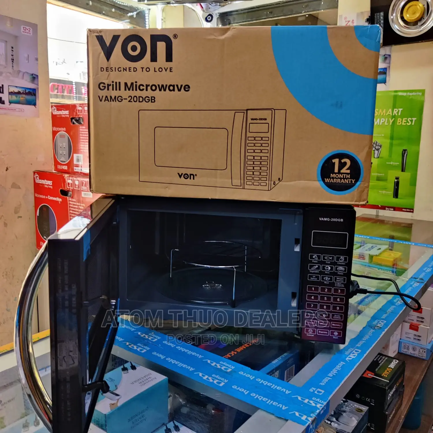 **Von Microwave Digital With Grill ,.,.,.,