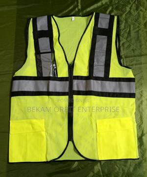 Lightweight Perforated Hi-Vis Safety Vest - main view