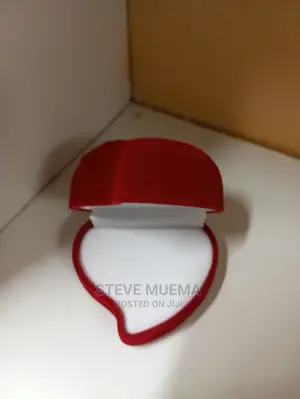 Luxury Velvet Ring Case.