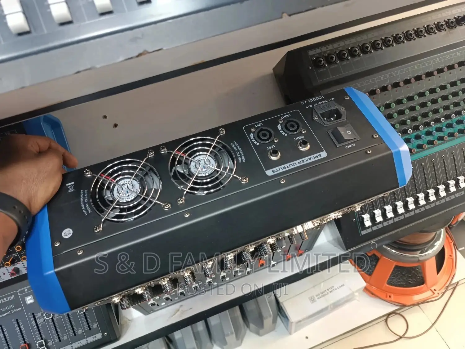 Soundcraft 8 Channels Powered Mixer PMY-USB