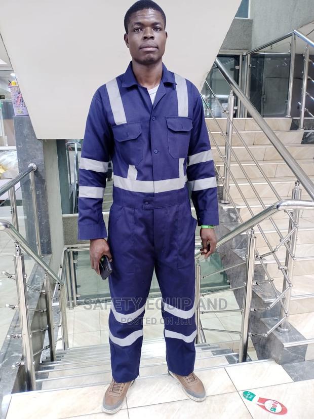 Overalls With Reflector Strips - thumbnail 3