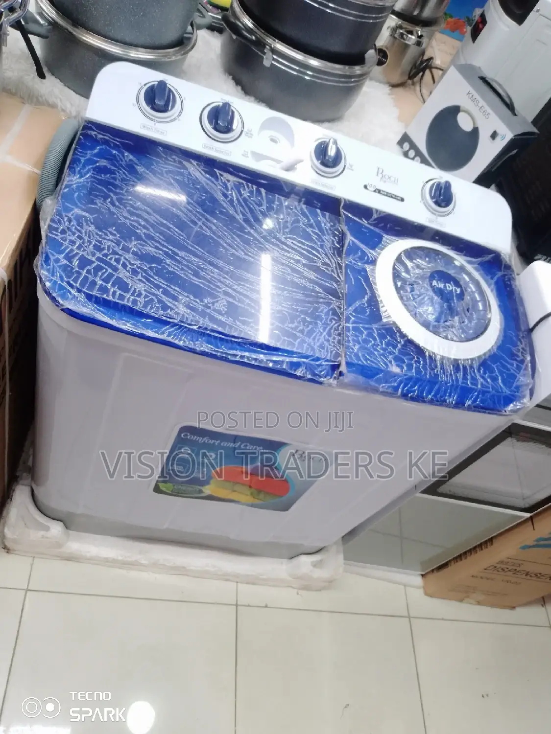 Roch Semi Automatic Twin Tub 10kgs Washing Machine