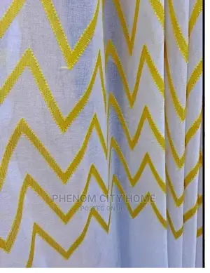 White Elegant Heavy Sheers