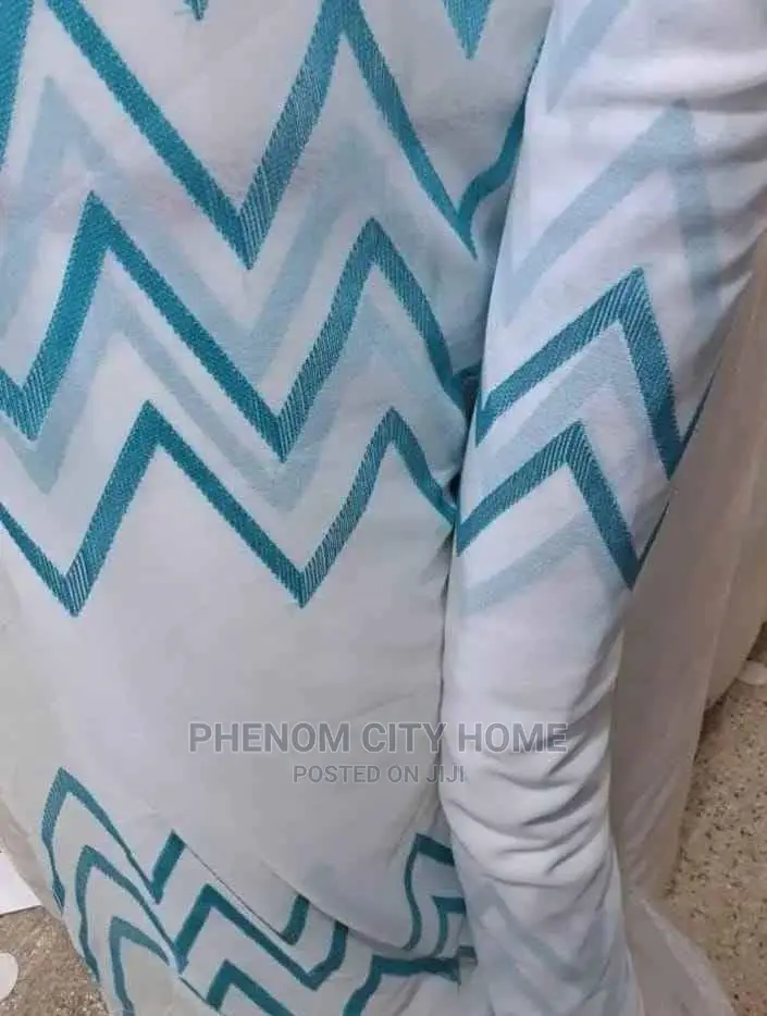 White Elegant Heavy Sheers
