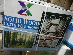 Portable Wooden Wardrobe