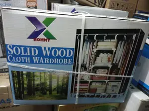 Portable Wooden Wardrobe