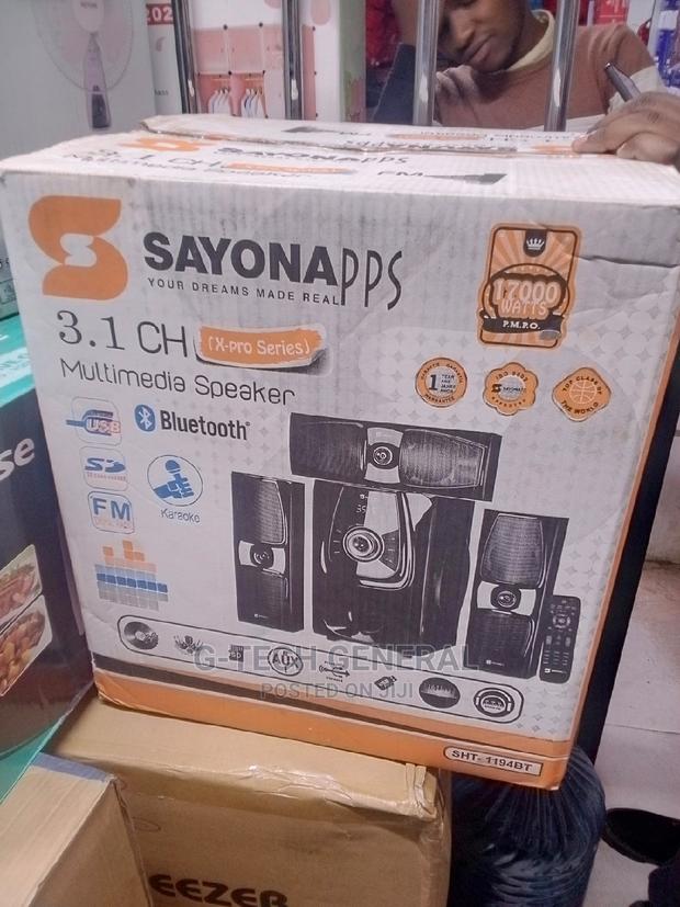 Sayona SHT-1194bt 17000w X-Pro Series Multimedia Speaker
