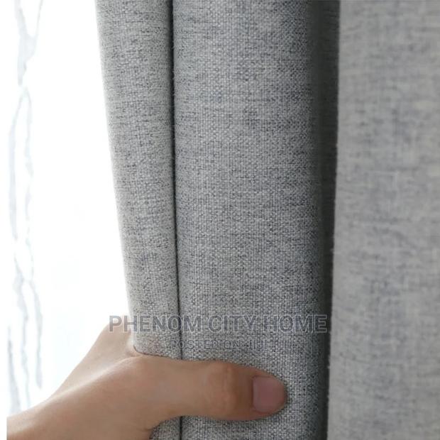 Grey Linen Curtains