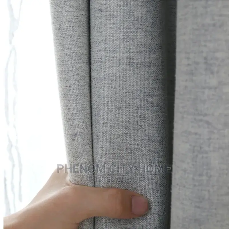 Grey Linen Curtains