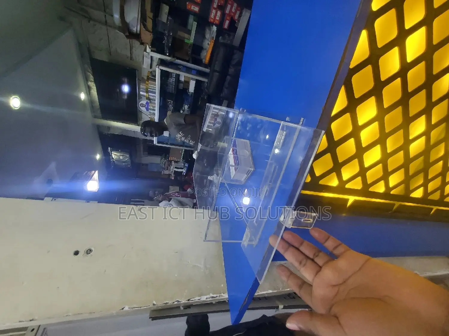 Clear Curved Vase and Suggestion Box Making