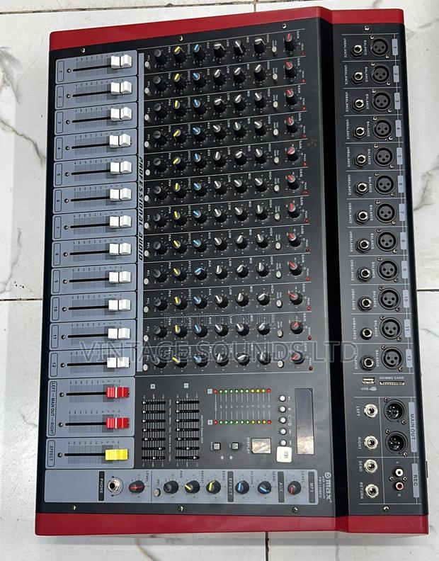 Omax 12 Channel Powered Mixer Usb/Bt Commercial - thumbnail 2