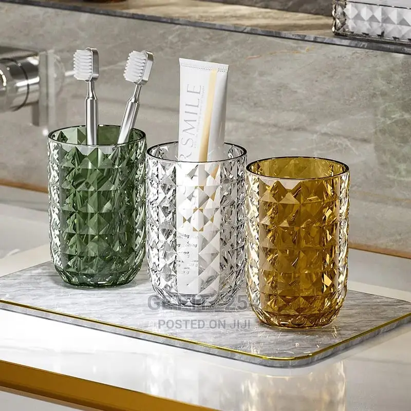 Toothbrush Holder/Cup*
 Material Acrylic