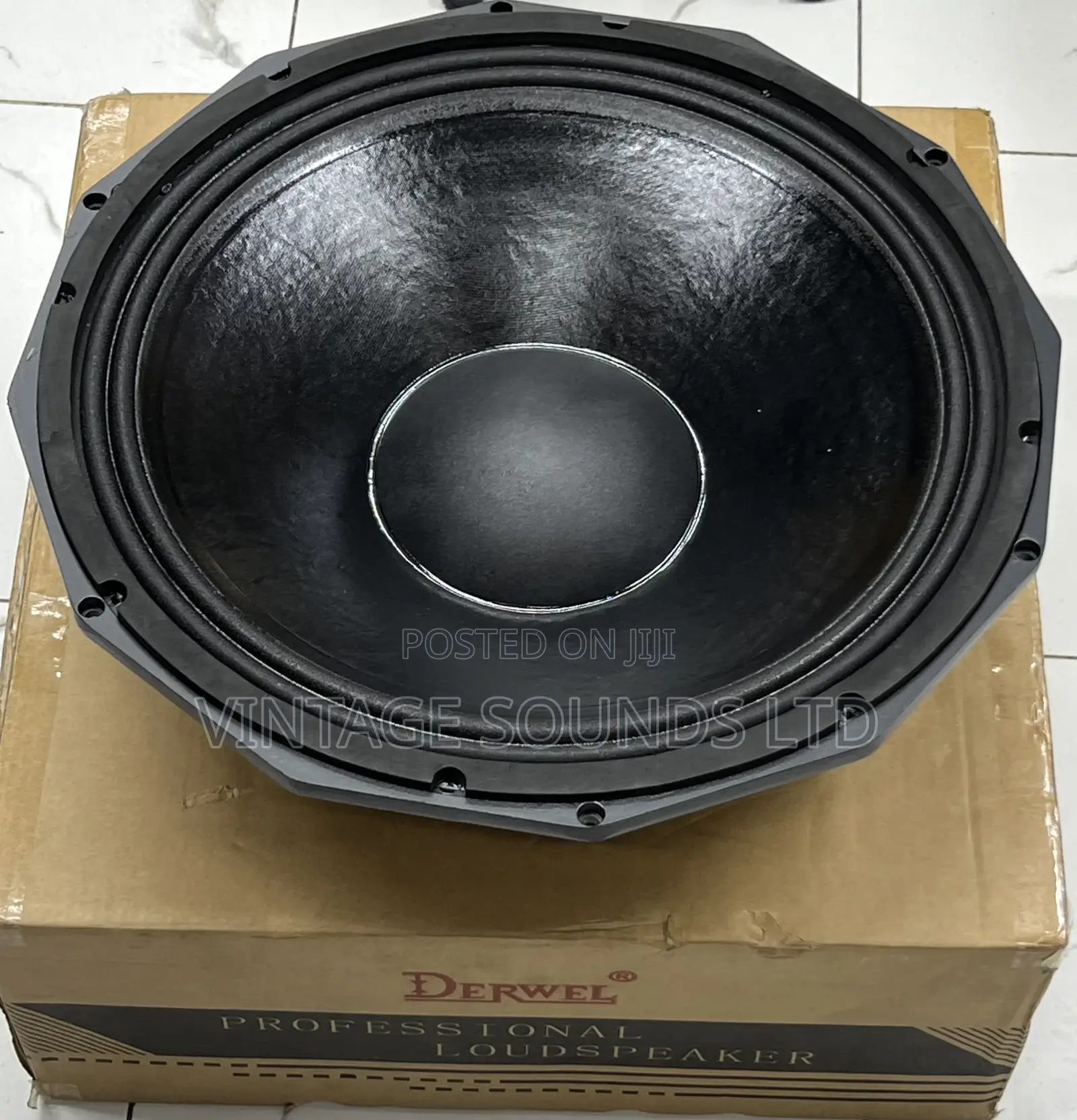 Derwel Pd1880 Professional Woofer Bass Speaker