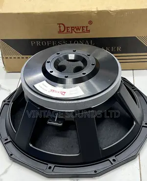 Derwel Pd1880 Professional Woofer Bass Speaker