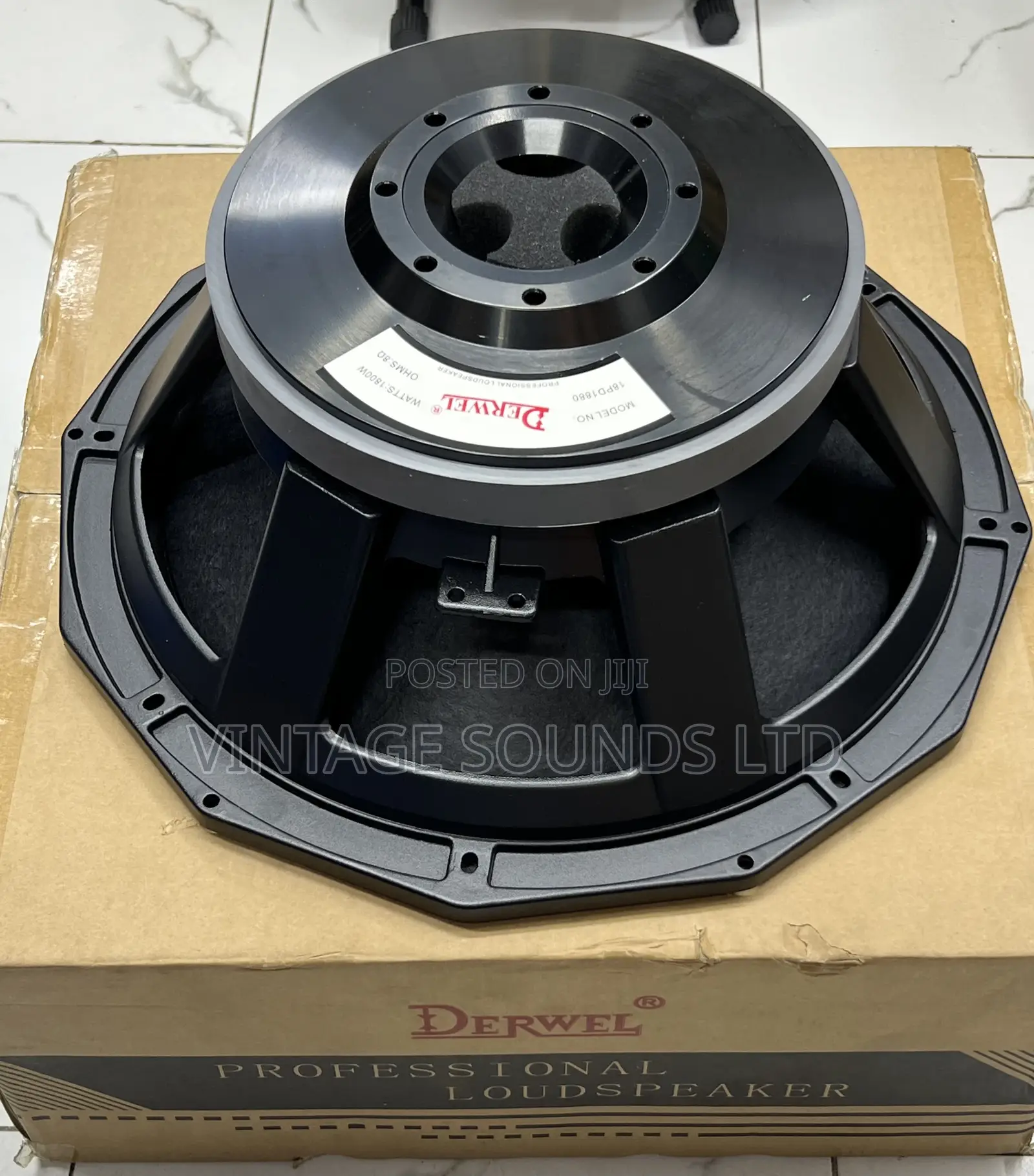 Pd1880 Derwel Professional Bass Speaker