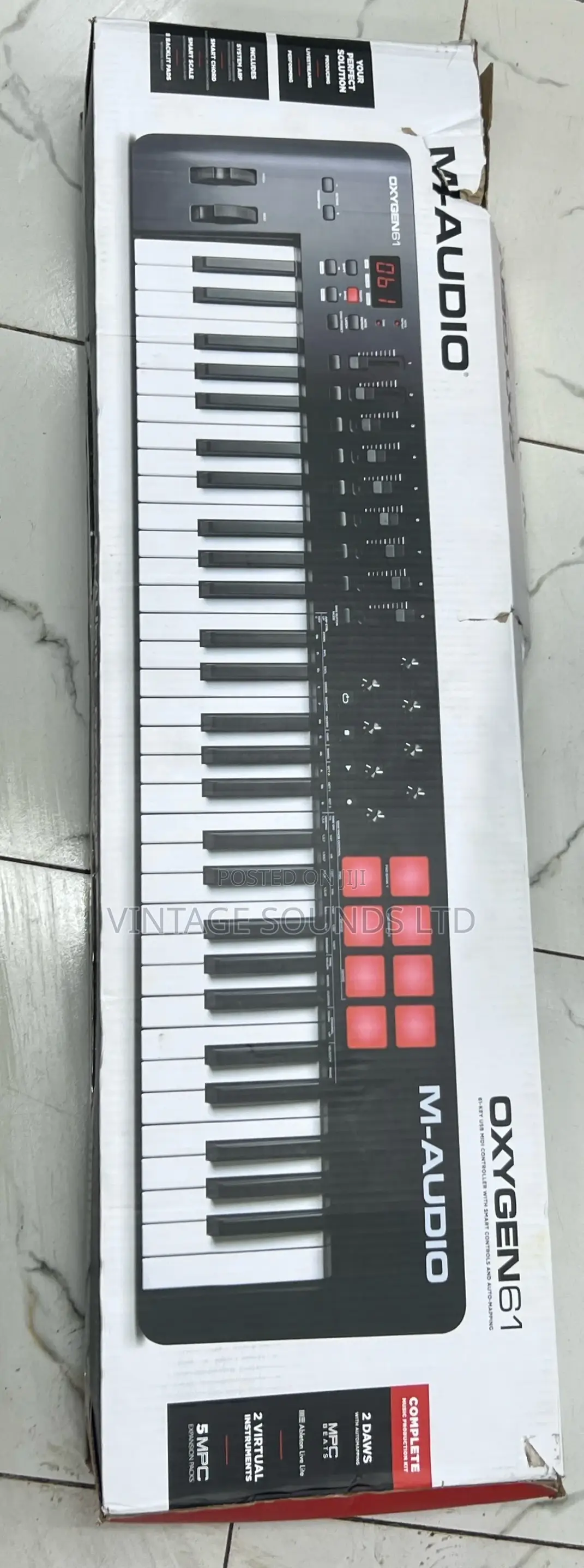 M-Audio Oxygen 61 Keys USB MIDI Keyboard Controller