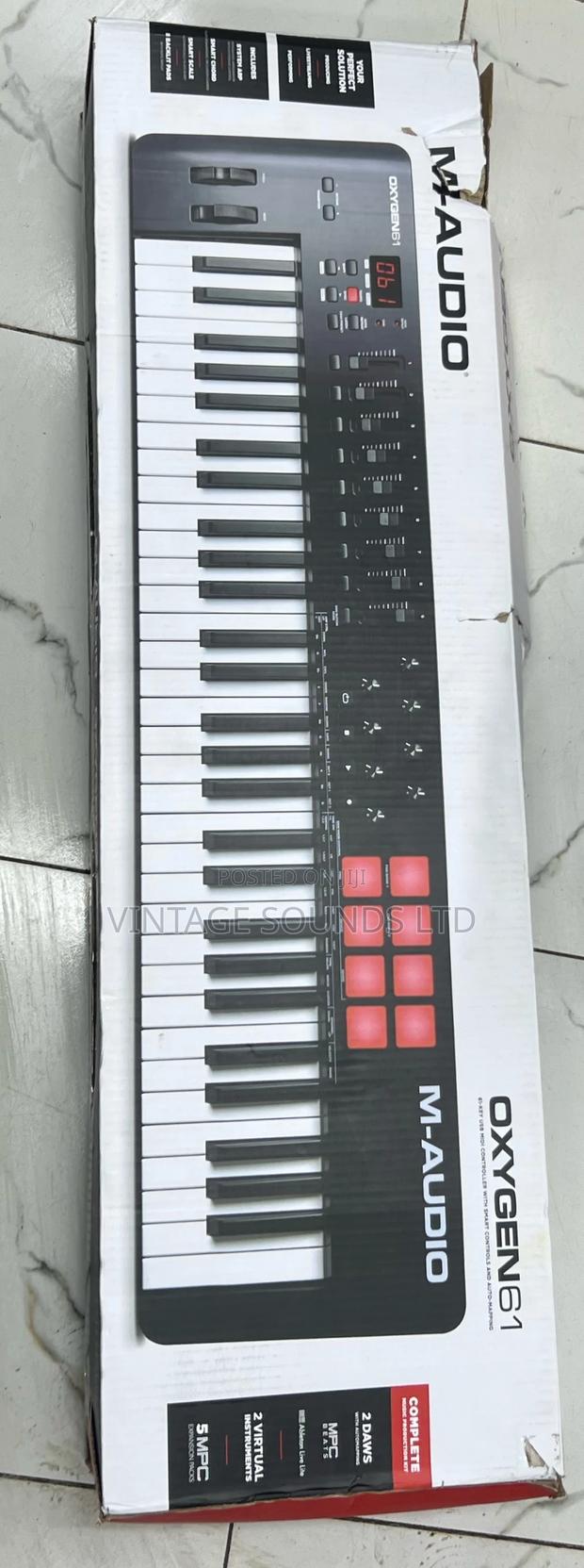 M-Audio Oxygen 61 Keys USB MIDI Keyboard Controller - thumbnail 3