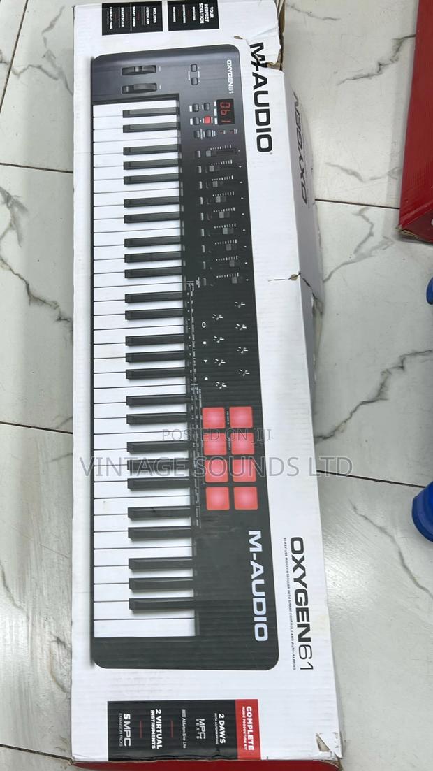 M-Audio Oxygen 61 Keys USB MIDI Keyboard Controller - thumbnail 4