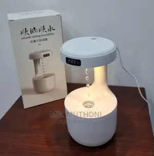 Anti Gravity Water Droplets Humidifier Capacity 800mls*