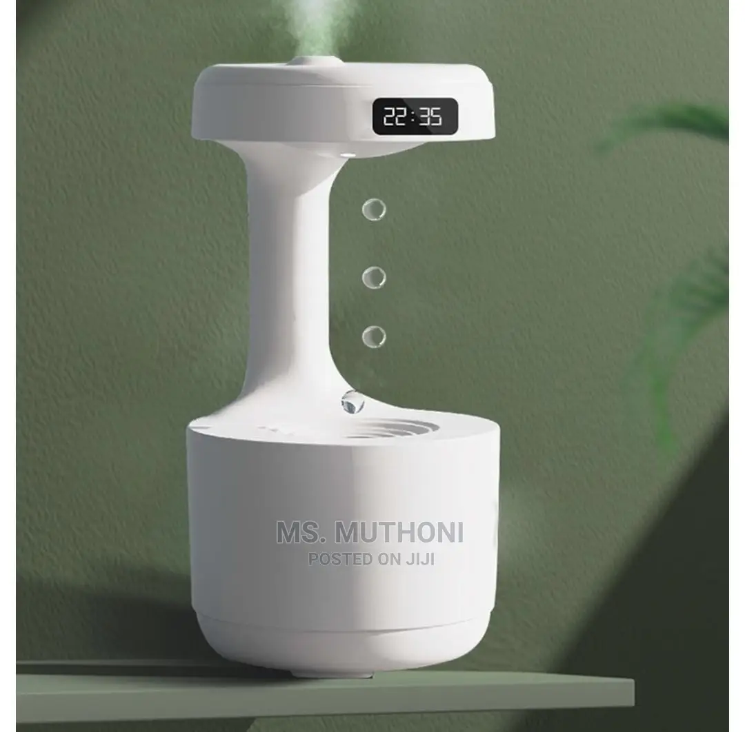 Anti Gravity Water Droplets Humidifier Capacity 800mls*