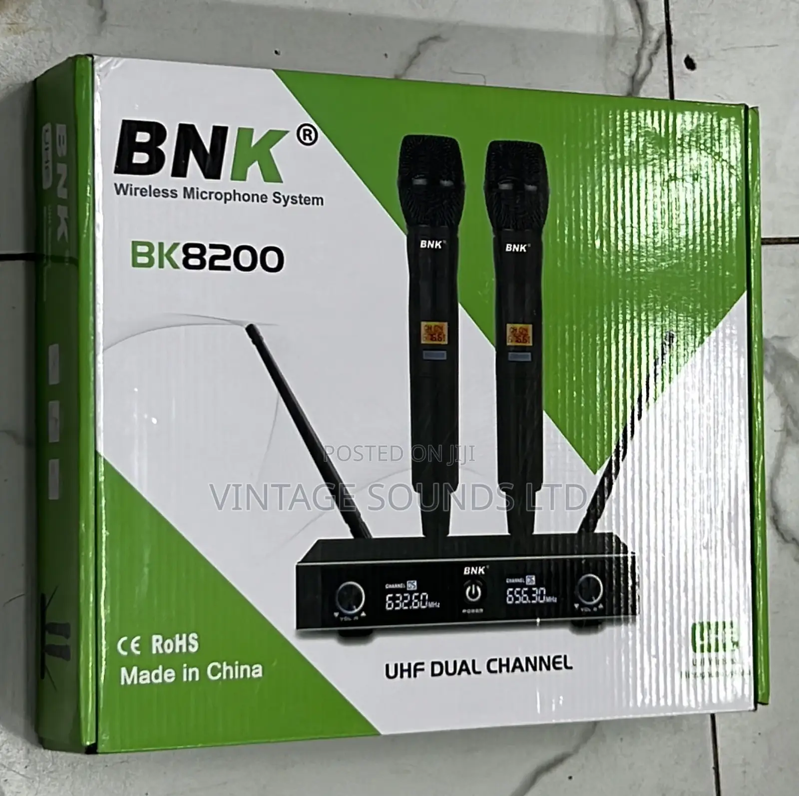 BNK BK8200 Wireless Microphone System(Pair )