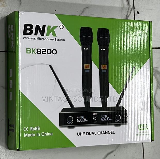 BNK BK8200 Wireless Microphone System(Pair ) - thumbnail 2